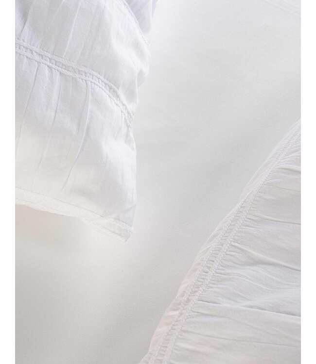 Essenza Zinnia White dekbedovertrek