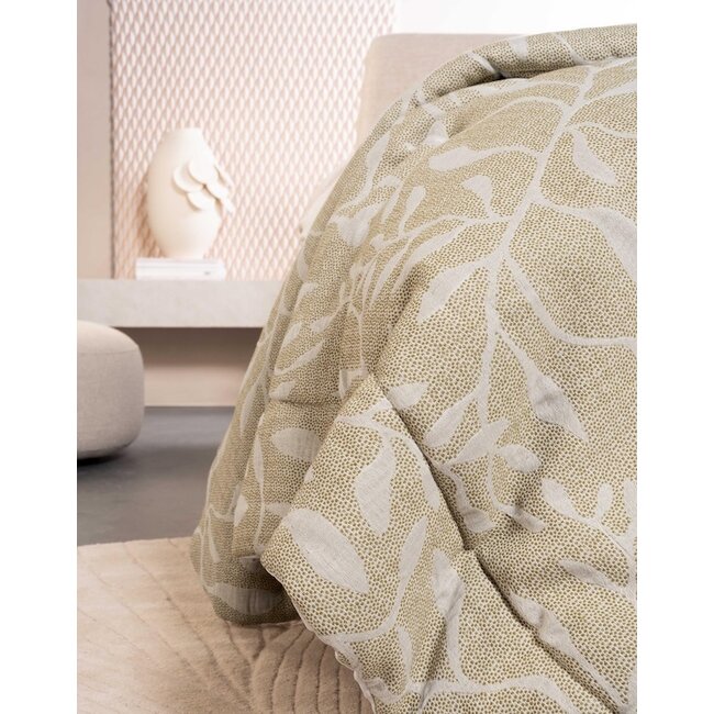 Essenza Willow quilt stone gray