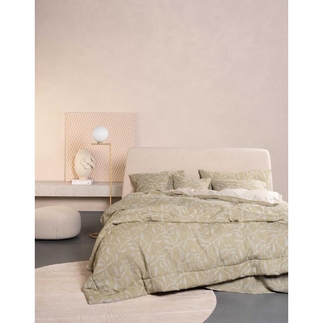 Essenza Willow quilt stone gray
