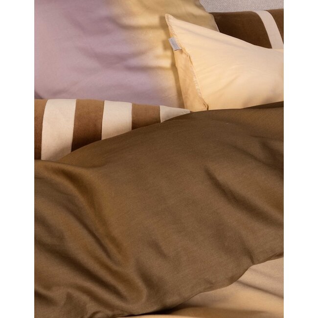 Essenza Seraphina Slate brown dekbedovertrek