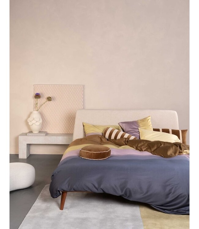 Essenza Seraphina Slate brown dekbedovertrek