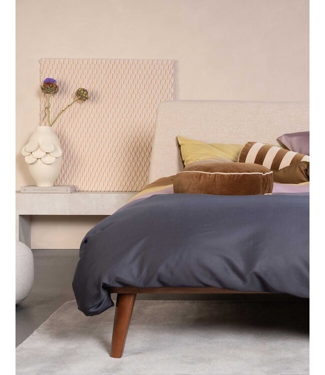 Essenza Seraphina Slate brown dekbedovertrek