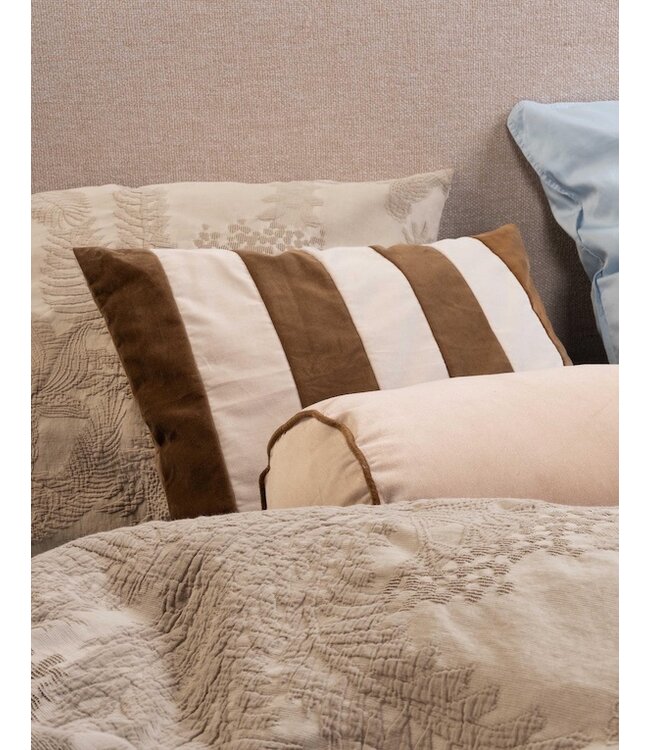 Essenza Palma Taupe dekbedovertrek