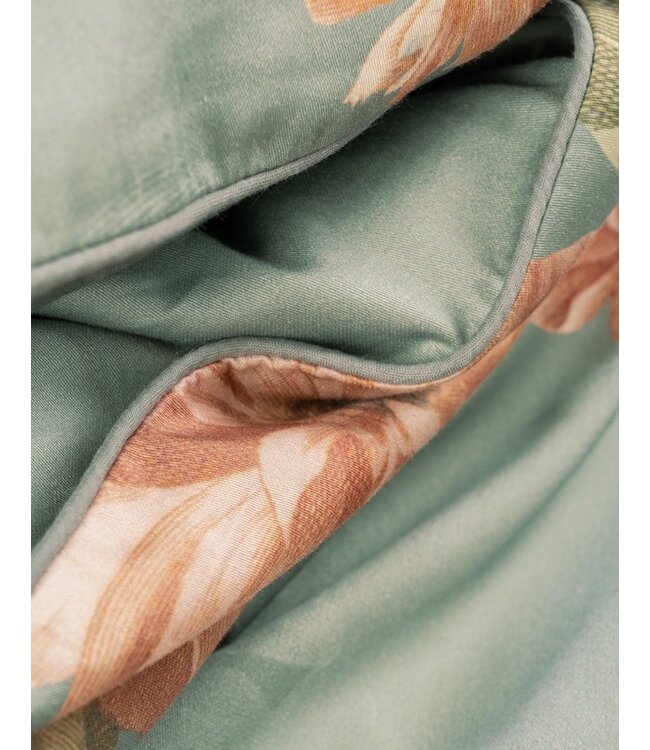 Essenza Orianna Dusty teal dekbedovertrek