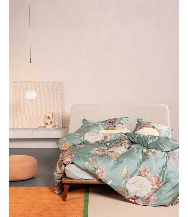Essenza Orianna Dusty teal dekbedovertrek