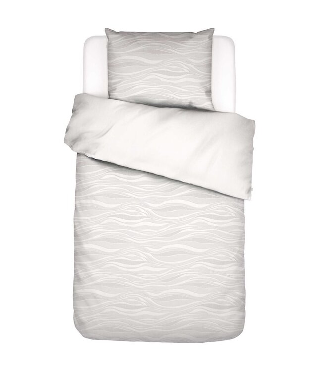 Essenza Neve White dekbedovertrek
