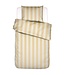 Essenza Minte Stripe Yellow straw - Vanilla dekbedovertrek