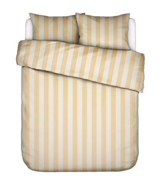Essenza Essenza Minte Stripe Yellow straw - Vanilla dekbedovertrek