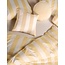Essenza Minte Stripe Yellow straw - Vanilla dekbedovertrek