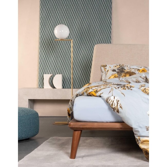 Essenza Florean Grey dekbedovertrek