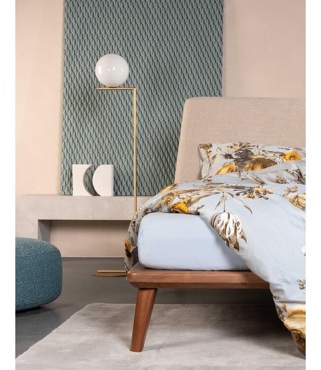 Essenza Florean Grey dekbedovertrek