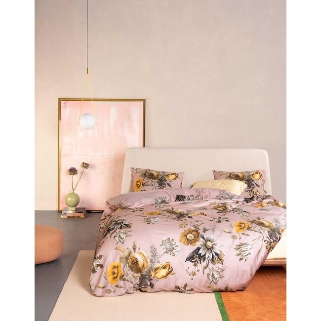 Essenza Florean Blush pink dekbedovertrek