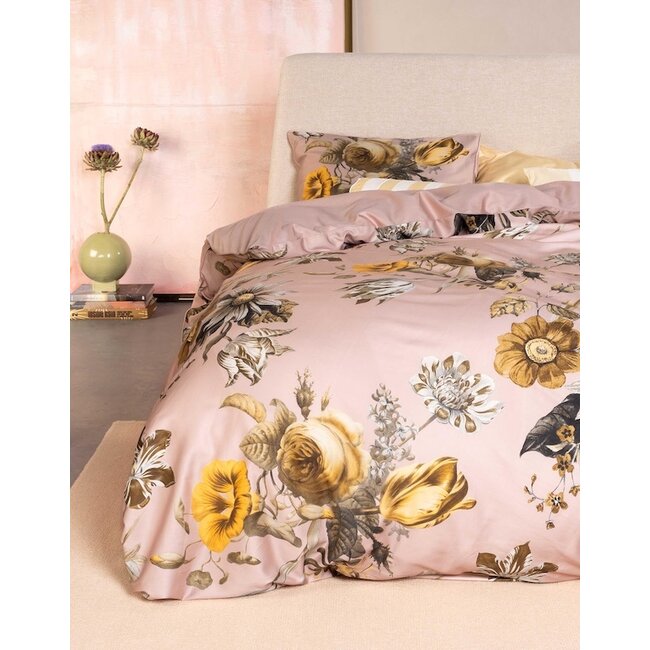 Essenza Florean Blush pink dekbedovertrek