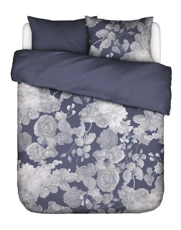 Essenza Eunice Nightshadow blue dekbedovertrek