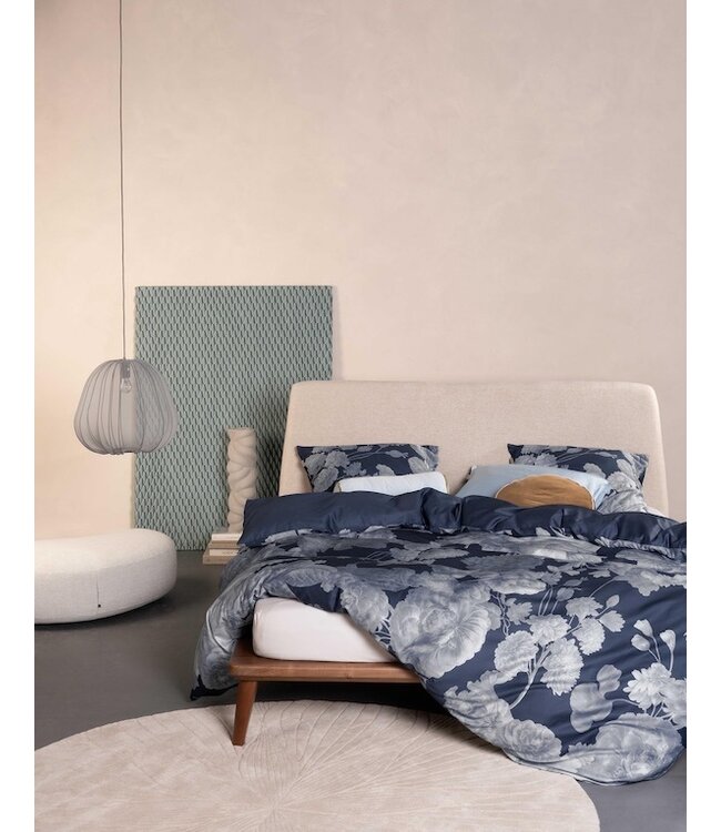 Essenza Eunice Nightshadow blue dekbedovertrek