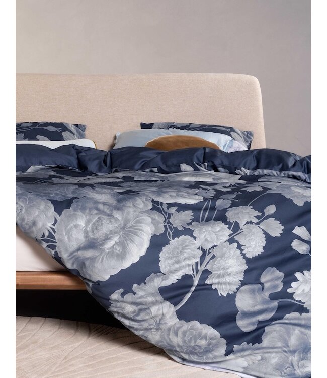 Essenza Eunice Nightshadow blue dekbedovertrek