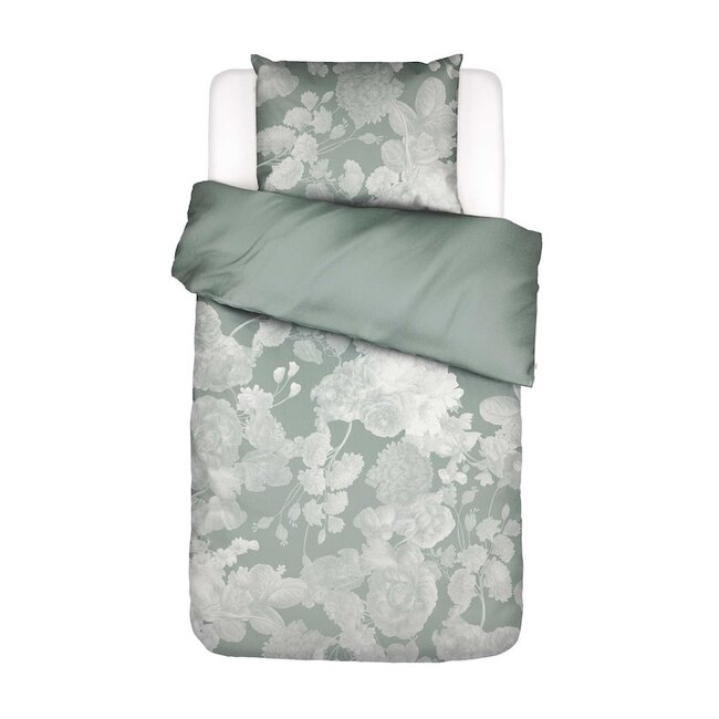 Essenza Eunice Dusty teal dekbedovertrek