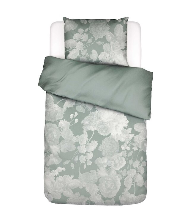 Essenza Eunice Dusty teal dekbedovertrek