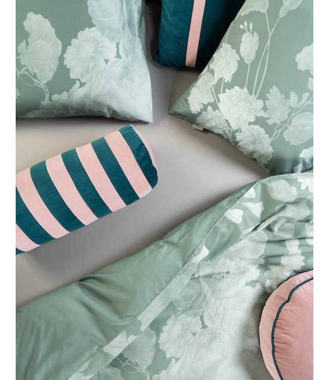 Essenza Eunice Dusty teal dekbedovertrek