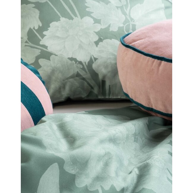 Essenza Eunice Dusty teal dekbedovertrek