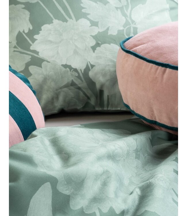 Essenza Eunice Dusty teal dekbedovertrek