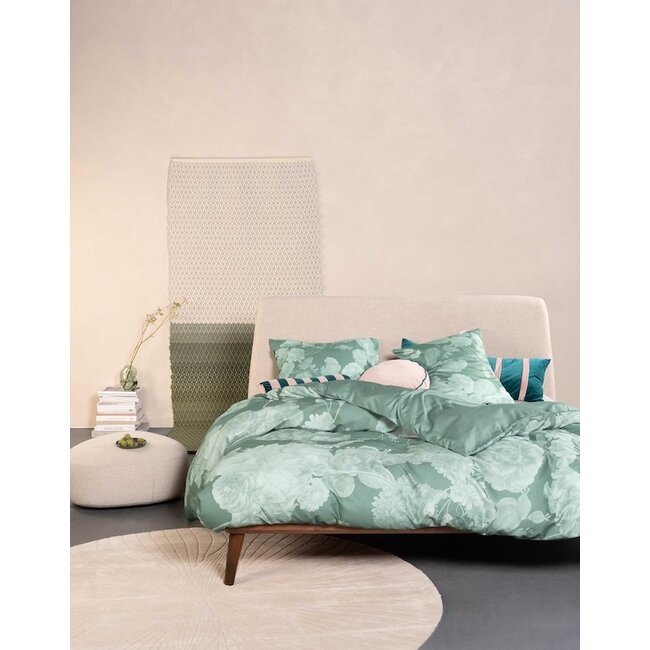 Essenza Eunice Dusty teal dekbedovertrek