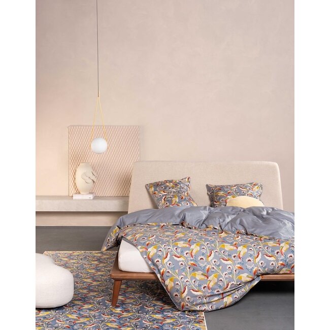 Essenza Aurelina Global grey dekbedovertrek