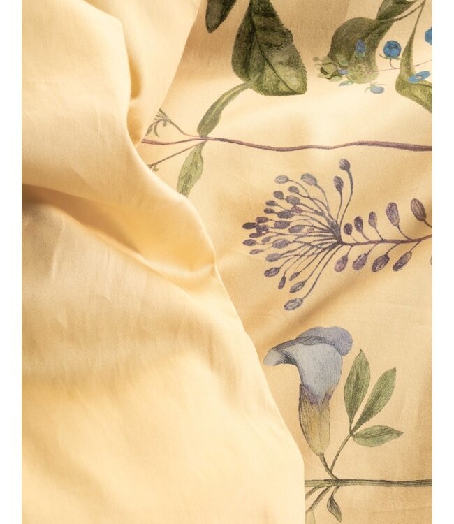 Essenza Augustina Yellow straw dekbedovertrek