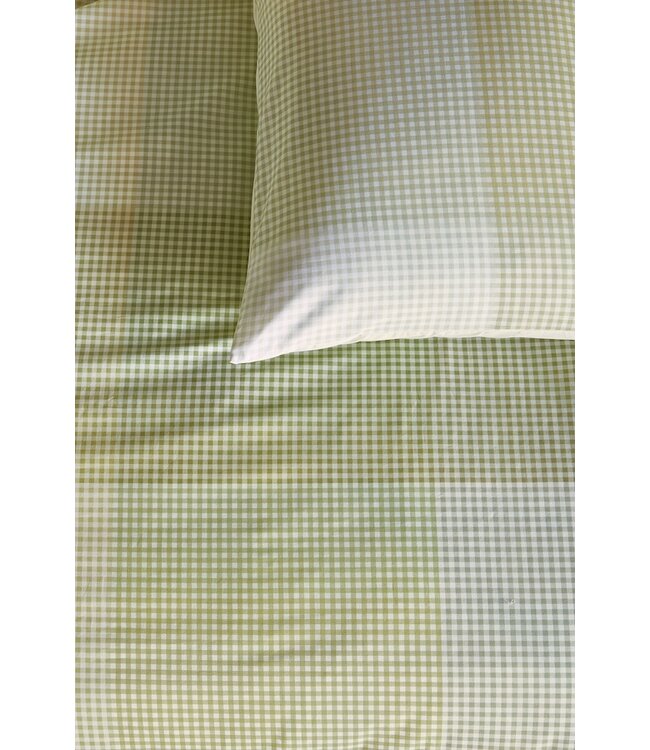 Beddinghouse Zira Groen dekbedovertrek