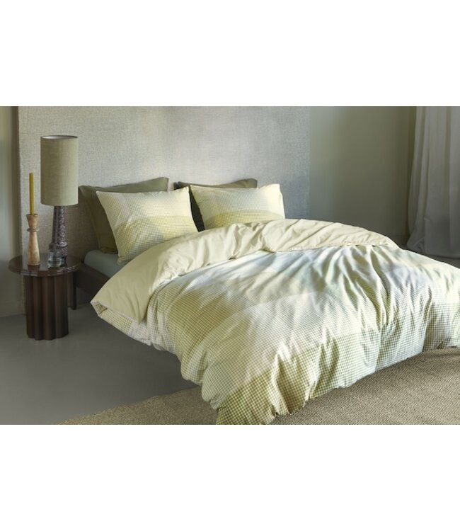 Beddinghouse Zira Groen dekbedovertrek