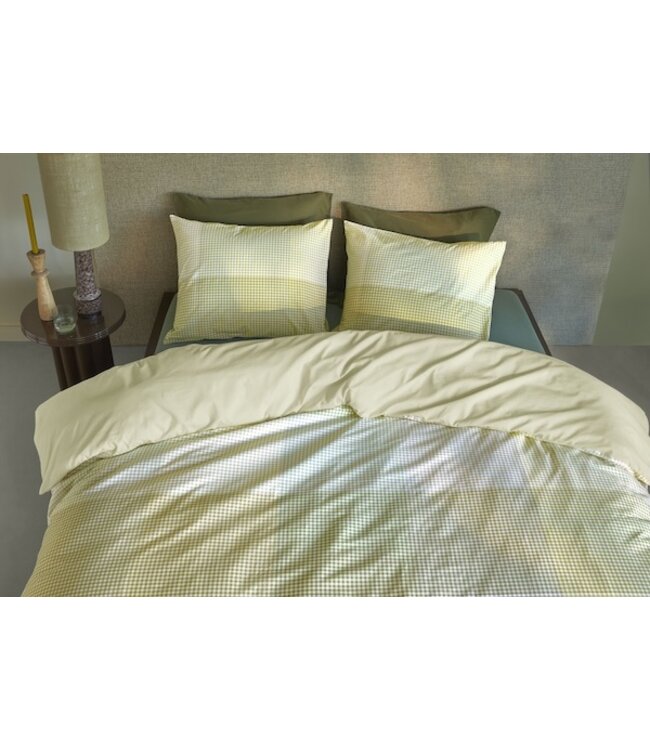 Beddinghouse Zira Groen dekbedovertrek
