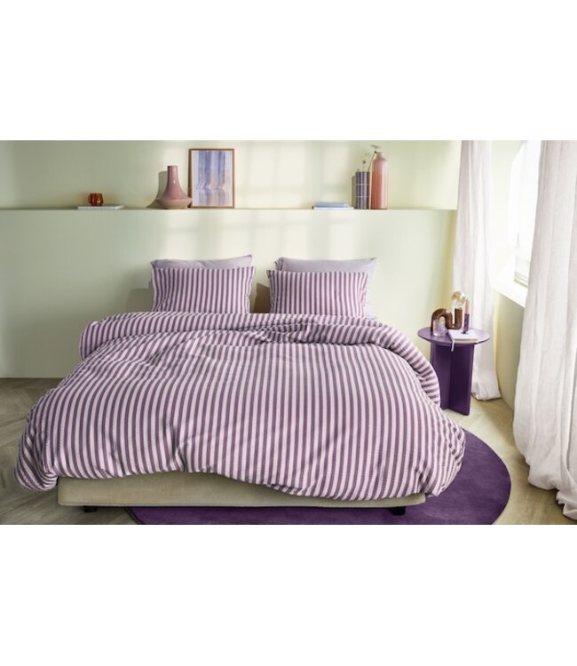 Beddinghouse Veya Mauve dekbedovertrek