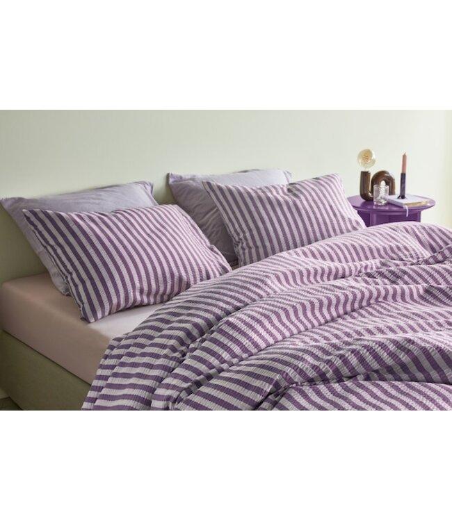 Beddinghouse Veya Mauve dekbedovertrek