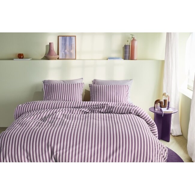 Beddinghouse Veya Mauve dekbedovertrek