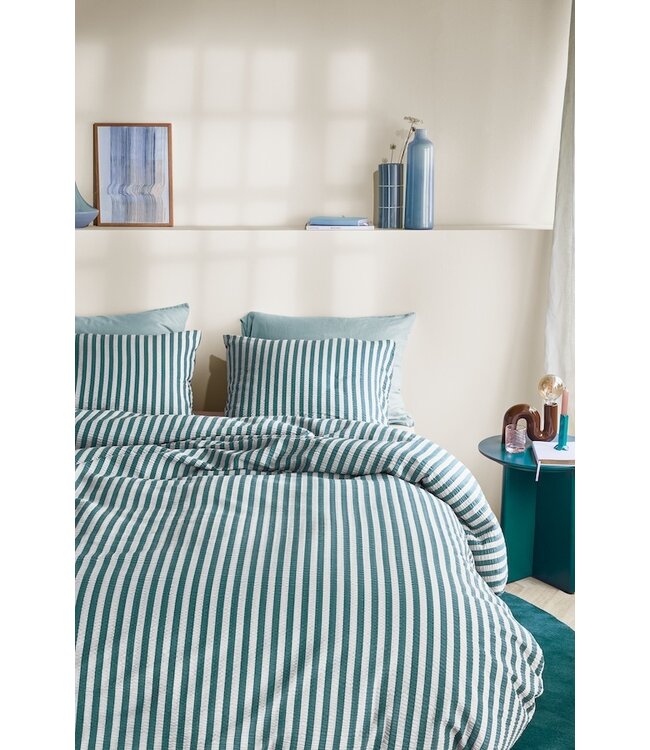 Beddinghouse Veya Groen dekbedovertrek