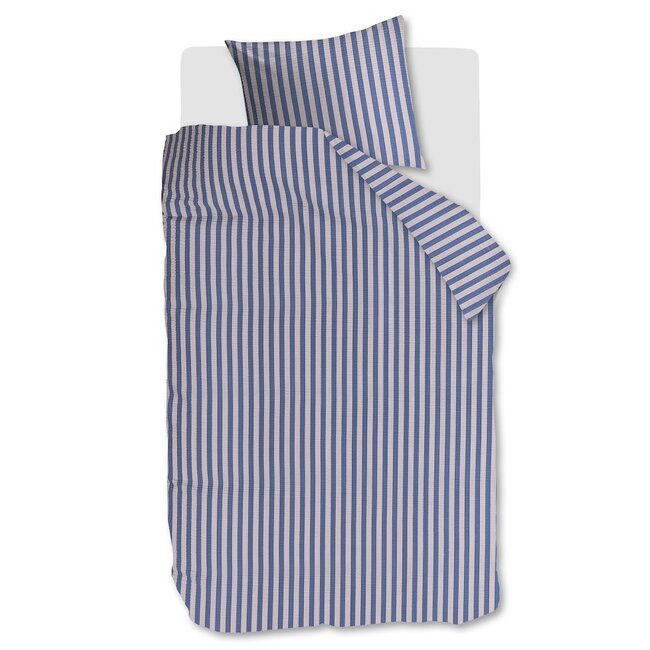 Beddinghouse Veya Blauw dekbedovertrek