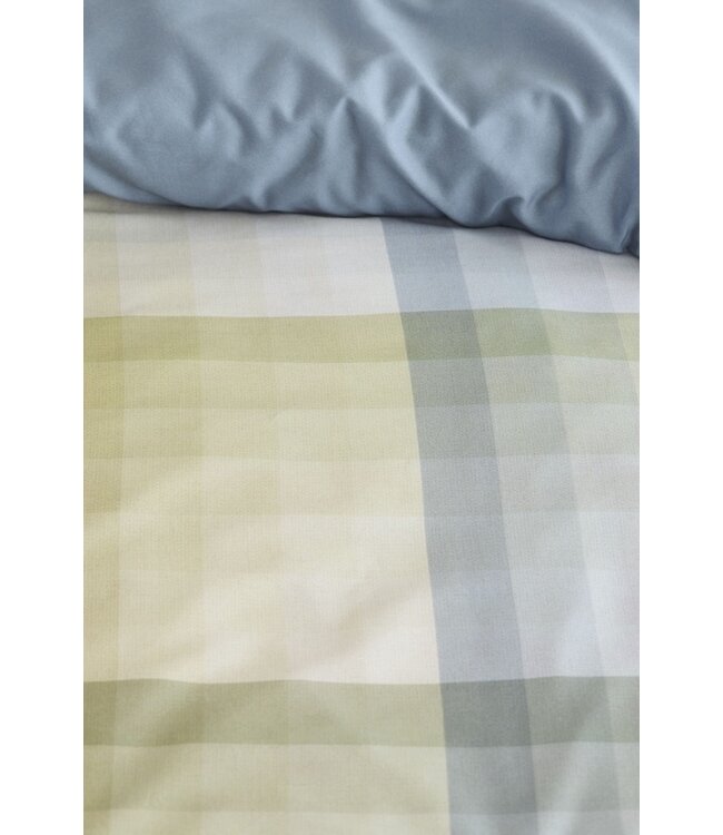 Beddinghouse Sil Blauw Groen dekbedovertrek