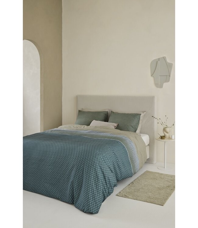 Beddinghouse Riven Blauw dekbedovertrek