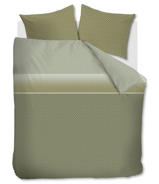 Beddinghouse Beddinghouse Riven Groen dekbedovertrek