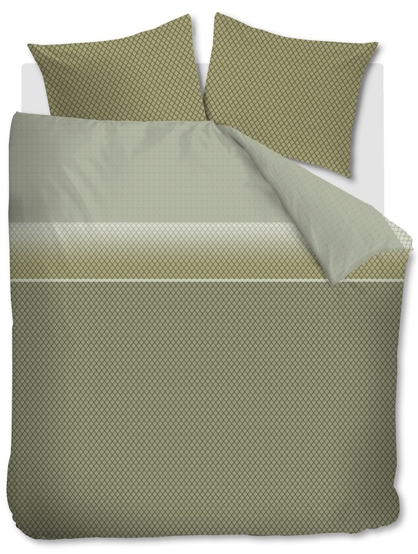 Beddinghouse Riven Groen dekbedovertrek