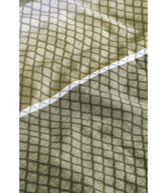 Beddinghouse Riven Groen dekbedovertrek