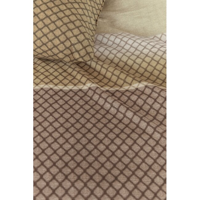 Beddinghouse Riven Naturel dekbedovertrek