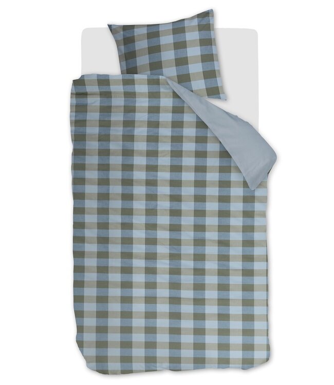 Beddinghouse Marre Blauw Groen dekbedovertrek