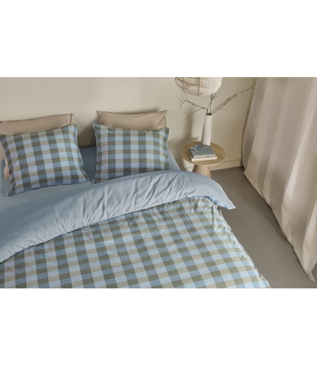 Beddinghouse Marre Blauw Groen dekbedovertrek