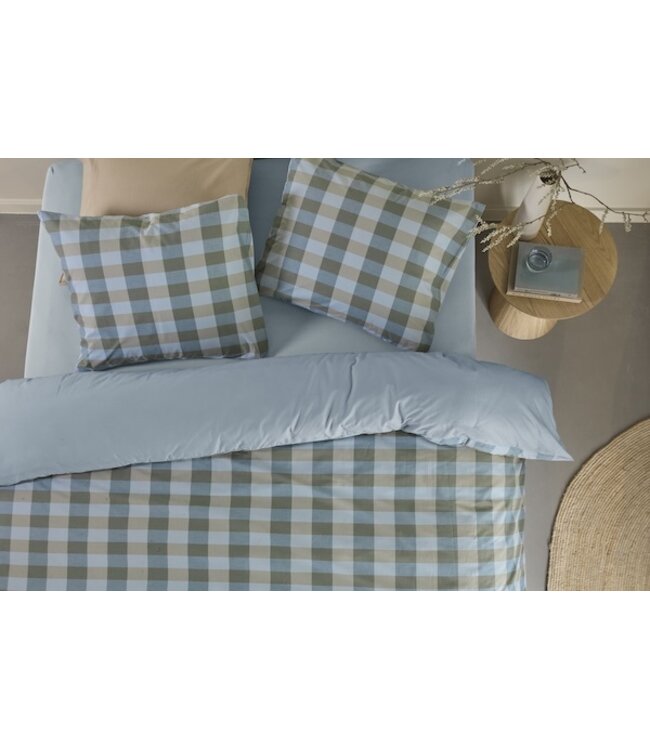 Beddinghouse Marre Blauw Groen dekbedovertrek