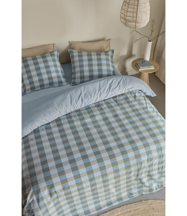 Beddinghouse Marre Blauw Groen dekbedovertrek