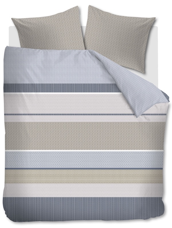 Beddinghouse Hilde Blauw dekbedovertrek