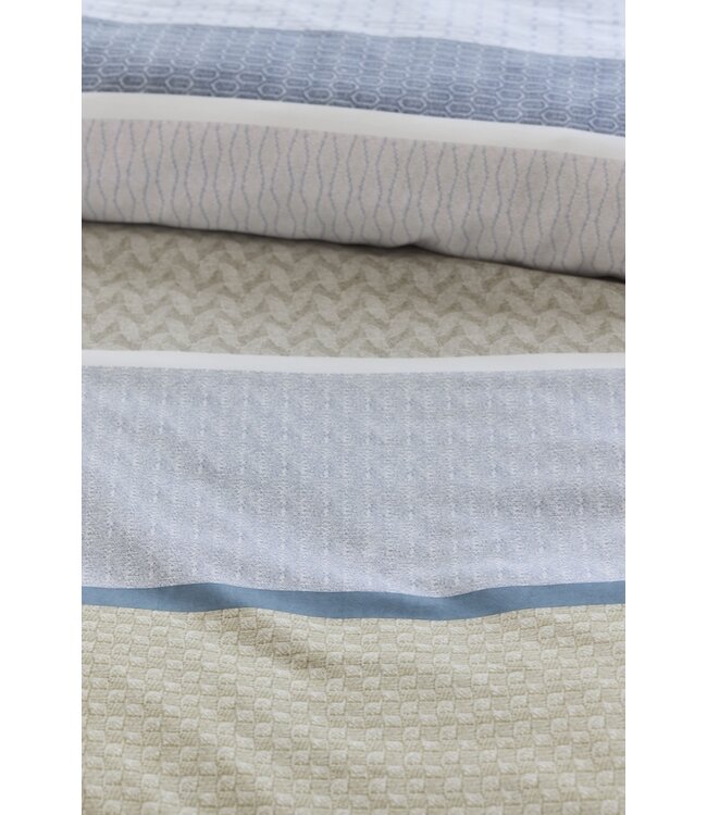 Beddinghouse Hilde Blauw dekbedovertrek