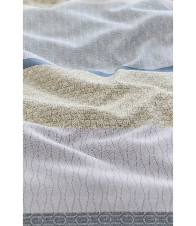 Beddinghouse Hilde Blauw dekbedovertrek