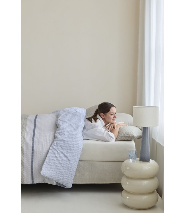 Beddinghouse Hilde Blauw dekbedovertrek